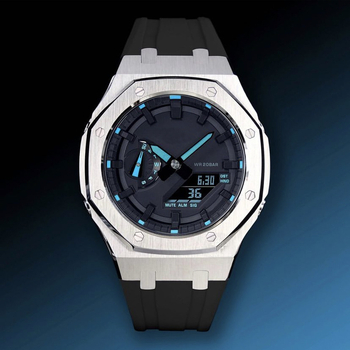 Kućište za sat s silikonskim remenom GA2100/GM2100 GMAS-2100, četvrta generacija, nehrđajući čelik