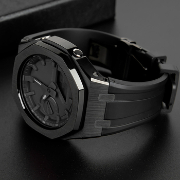 Kućište za sat s silikonskim remenom GA2100/GM2100 GMAS-2100, četvrta generacija, nehrđajući čelik