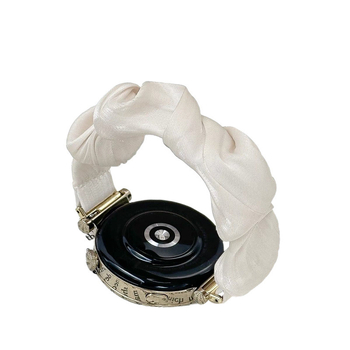 Kaiš za pametni sat s pozlaćenim premazom, kompatibilan s Huawei GT4/GT5, ženski modni stil, izlazak zima 2025