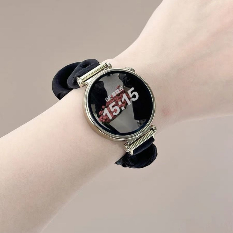 Kaiš za pametni sat s pozlaćenim premazom, kompatibilan s Huawei GT4/GT5, ženski modni stil, izlazak zima 2025