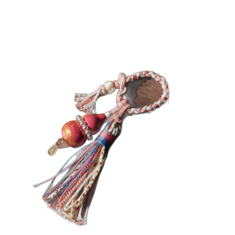 Lakots kulons ar ķirbja formas somām, tālruņiem un atslēgām — oriģinālais dizains, pavasaris 2024, SH3141