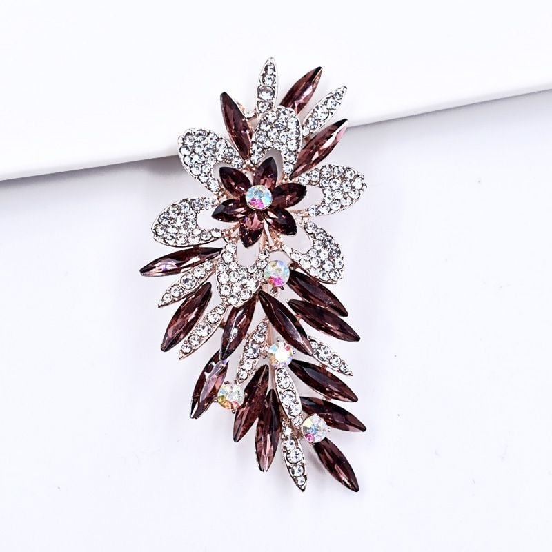 Broșă din aliaj, Stil proaspăt și dulce, Dublă utilizare, Primăvara 2025