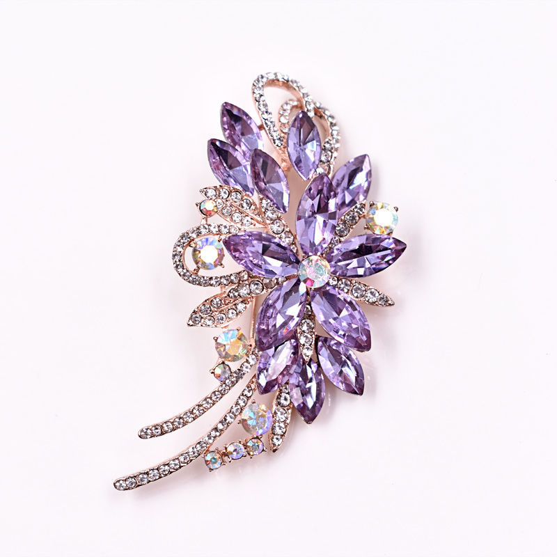 Broșă din aliaj, Stil proaspăt și dulce, Dublă utilizare, Primăvara 2025