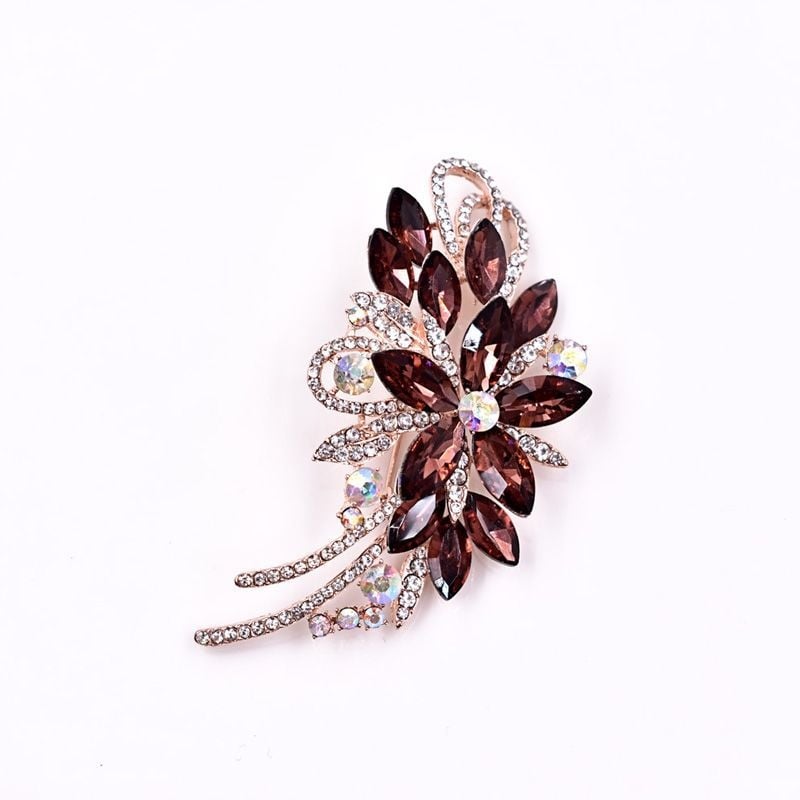 Broșă din aliaj, Stil proaspăt și dulce, Dublă utilizare, Primăvara 2025