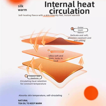 Muška antibakterijska termo majica s visokim ovratnikom, flis podstava, dugi rukav, uski kroj, za jesen i zimu