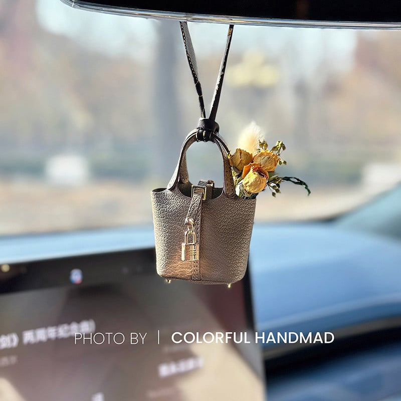 Auto peegli ripats pärlhelmestest, moods stiil, aromaatne funktsioon, bränd Chiweng