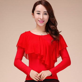 Sieviešu garām piedurknēm latīņu deju tērps – bambusa oglekļa šķiedras audums, bambusa šķiedras 91–95%, iekšējā odere 91–95%