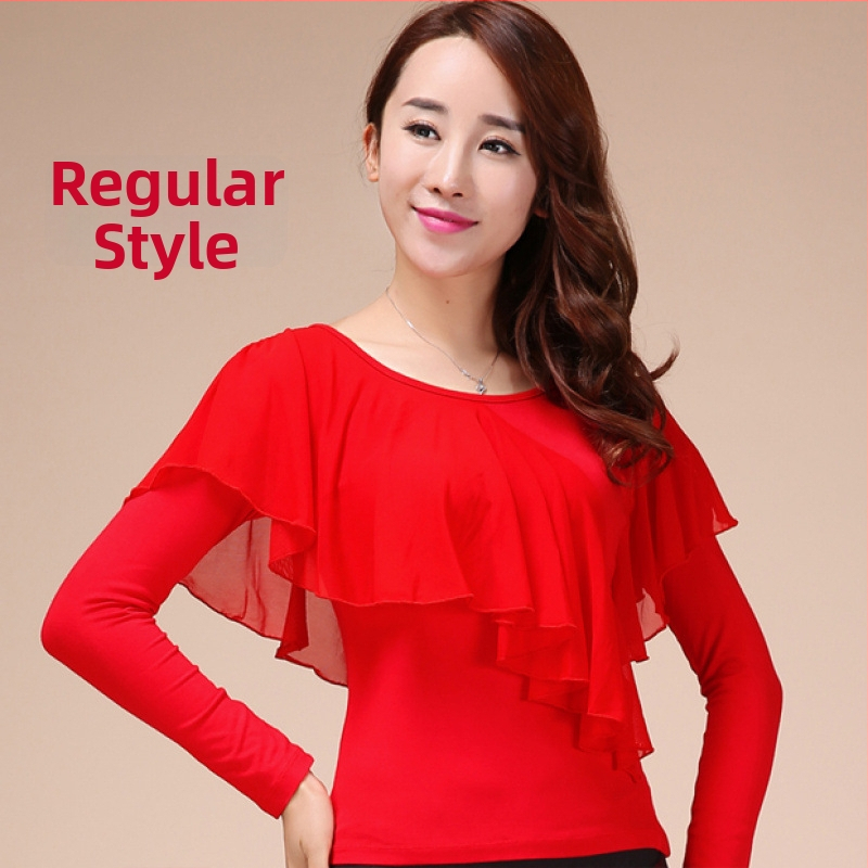 Sieviešu garām piedurknēm latīņu deju tērps – bambusa oglekļa šķiedras audums, bambusa šķiedras 91–95%, iekšējā odere 91–95%