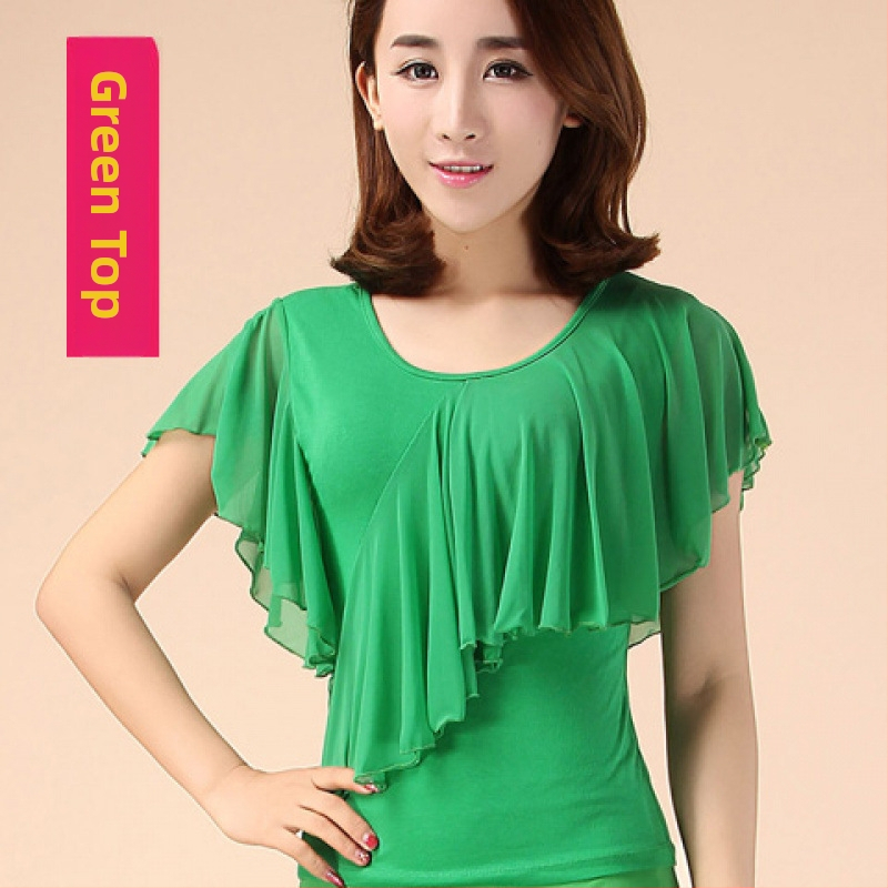 Sieviešu garām piedurknēm latīņu deju tērps – bambusa oglekļa šķiedras audums, bambusa šķiedras 91–95%, iekšējā odere 91–95%