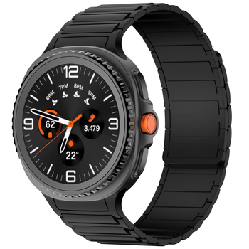 Brățară din silicon pentru Samsung Galaxy Watch8 Classic cu trei magneți și închidere magnetică puternică