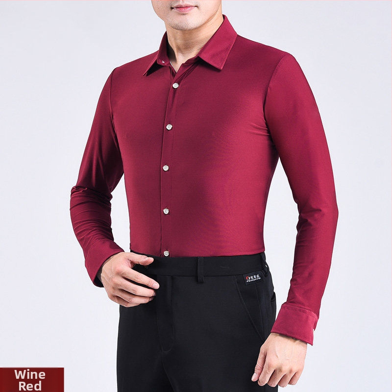 Vīriešu deju tops – poliestera audums, 90% poliesteris, Produkta kods C090+C091, Deju apģērbs