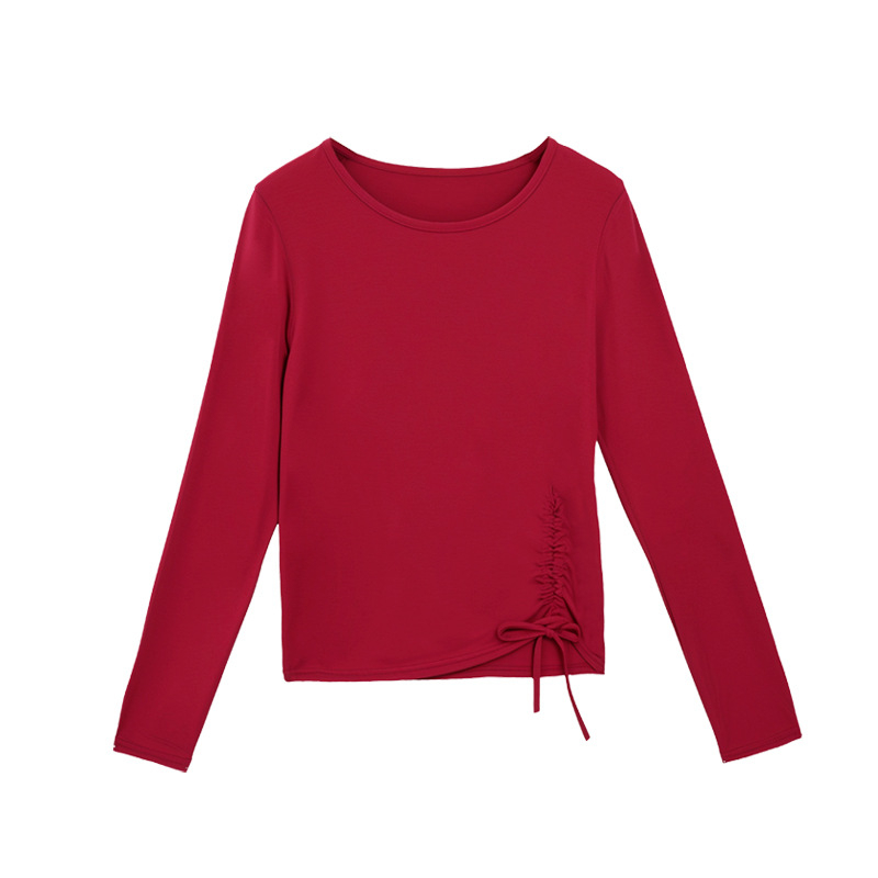 Sieviešu garām piedurknēm tops kvadrātdancēm stilam – Modal audums, 95% Modal, oderējums Modal, piemērots latino, tautas un ballroom dejām