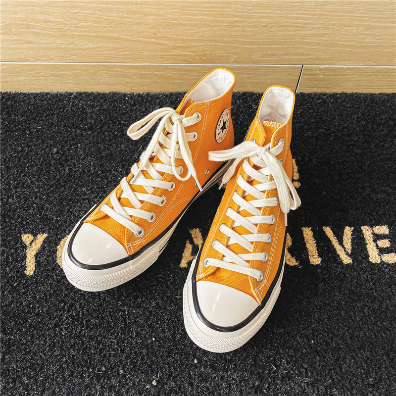 Platnene tenisice visokog kroja, korejskog stila, prozračne i otporne na habanje, vulkanizirana potplat, pamučna podstava, EVA ulošak