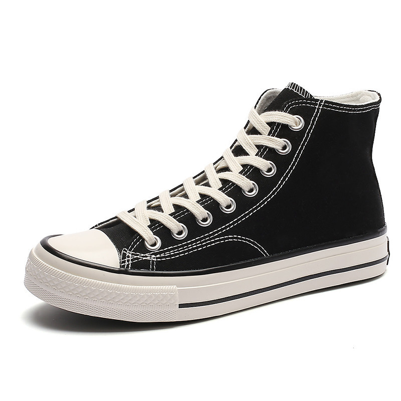 Platnene tenisice visokog kroja, korejskog stila, prozračne i otporne na habanje, vulkanizirana potplat, pamučna podstava, EVA ulošak