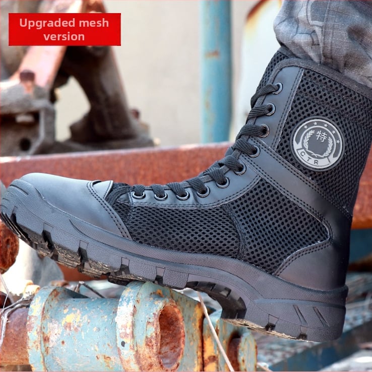 Radne čizme s visokim krojem, prozračna mreža, PU gornji dio, unisex