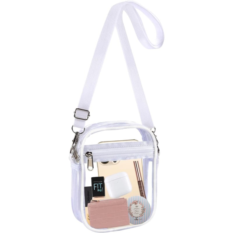 Prozirna PVC crossbody torba (vodootporna, višefunkcionalna, ultra lagana, unisex)