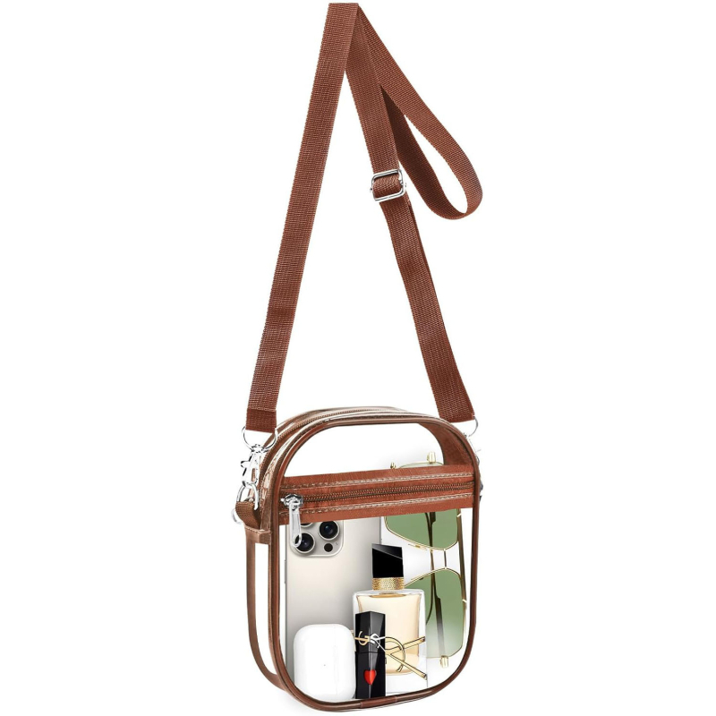 Prozirna PVC crossbody torba (vodootporna, višefunkcionalna, ultra lagana, unisex)