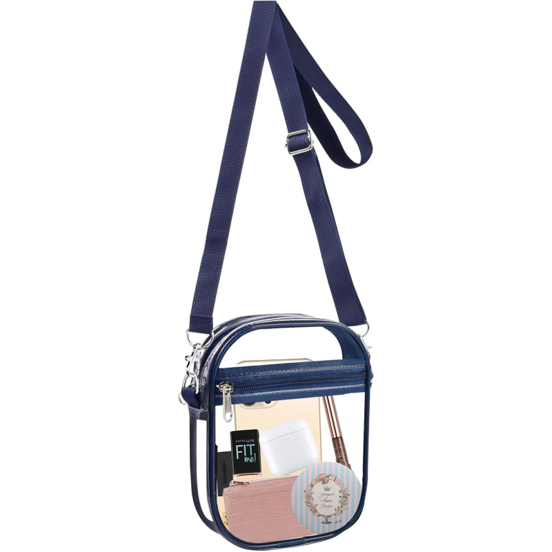 Prozirna PVC crossbody torba (vodootporna, višefunkcionalna, ultra lagana, unisex)