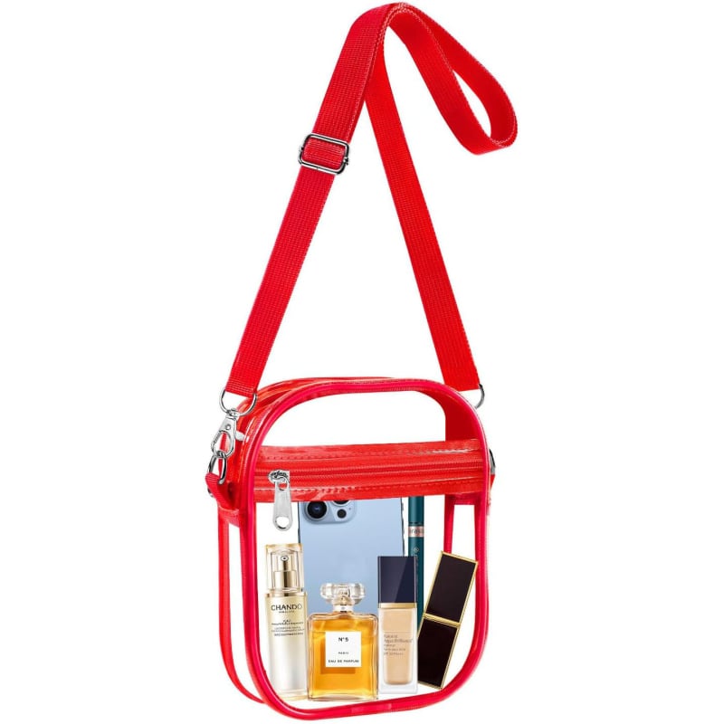 Prozirna PVC crossbody torba (vodootporna, višefunkcionalna, ultra lagana, unisex)