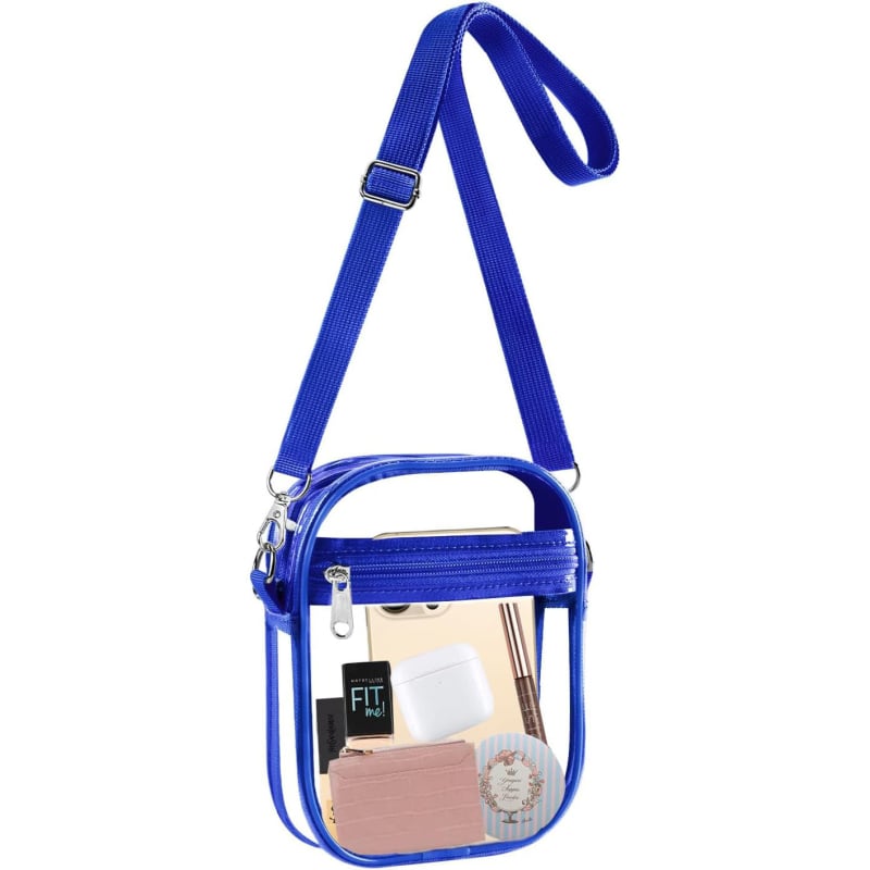 Prozirna PVC crossbody torba (vodootporna, višefunkcionalna, ultra lagana, unisex)
