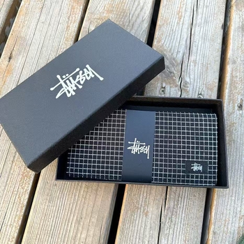 Uus trendikas lõuendist rahakott Stu, vertikaalne pikk mudel, unisex stiil igapäevaseks tööriietuseks, rahakott mitme kaardipesaga