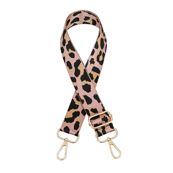 Remen za torbu preko ramena, leopard print, prilagodljiv, jacquard dug remen