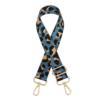 Remen za torbu preko ramena, leopard print, prilagodljiv, jacquard dug remen