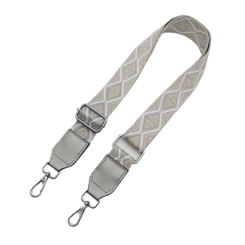 Remen za ramensku torbu – podesivi, široki, s prugama; poliester; otporan na habanje