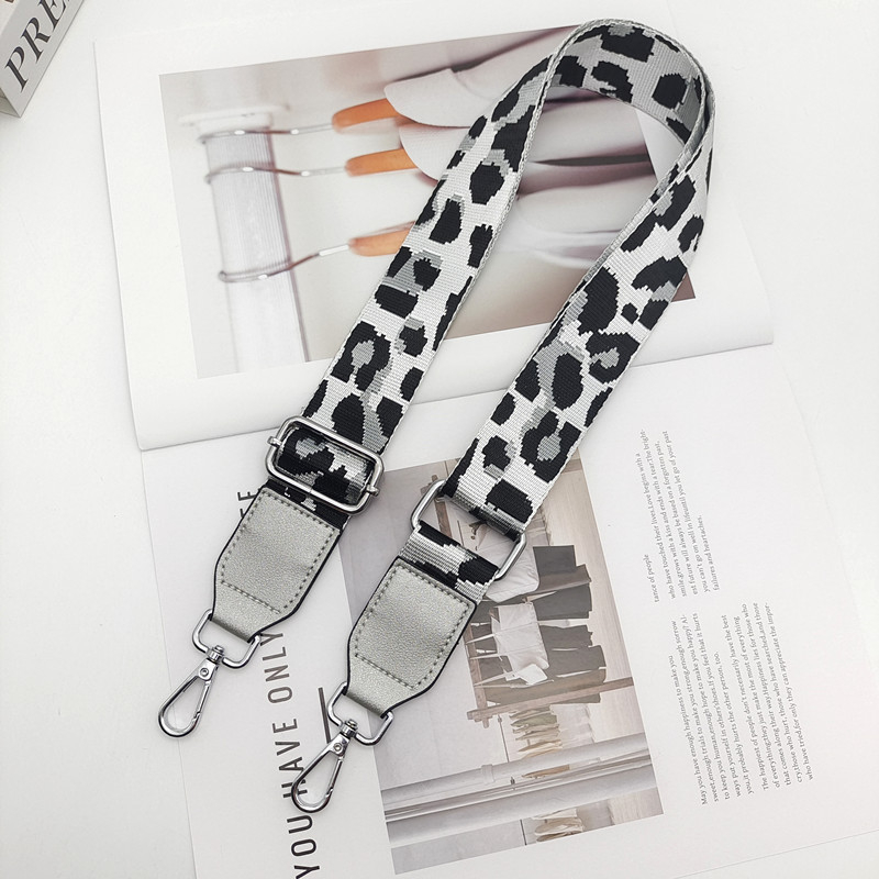 Remen za ramensku torbu – podesivi, široki, s prugama; poliester; otporan na habanje