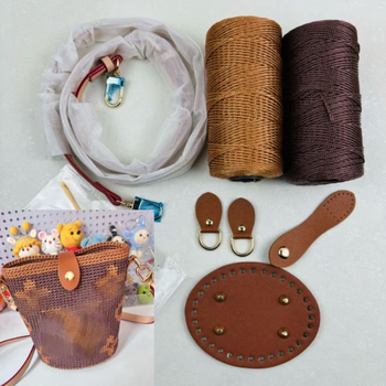 Remen za torbu – pleteni DIY komplet, PU materijal, lagan, marka Didi, jesen 2024