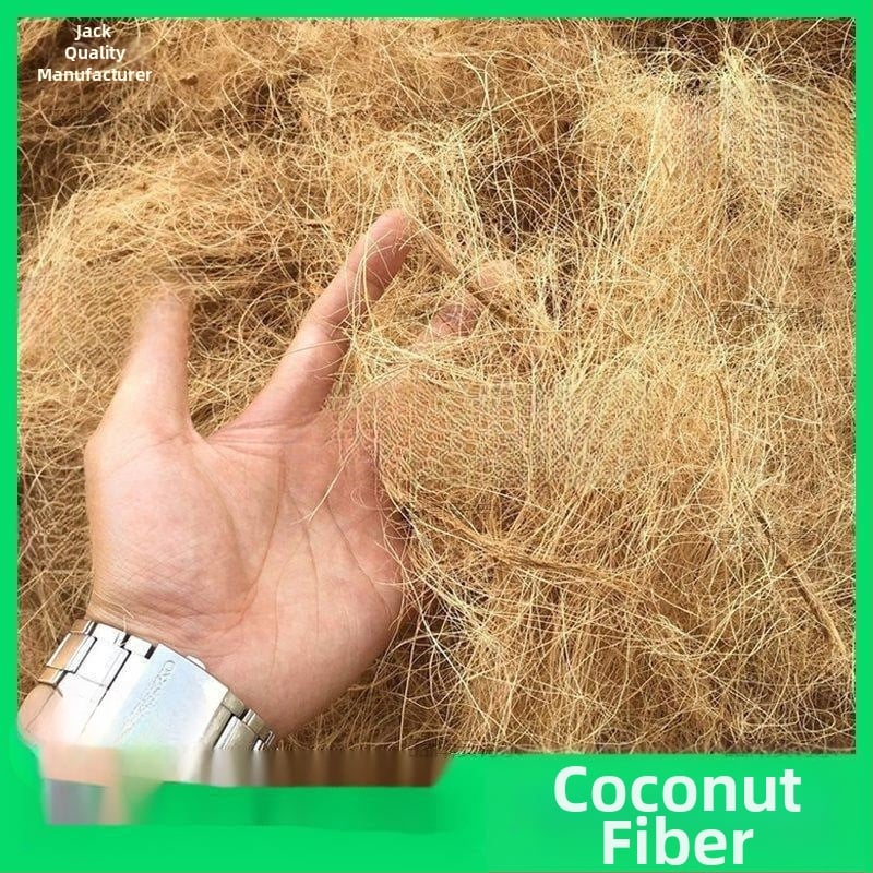 Kokosšķiedras podu komplekts dārzam — trīs detaļas, materiāls: Cits, ūdens izplūdes atvere ar pogu, rotējošā uzgaļa