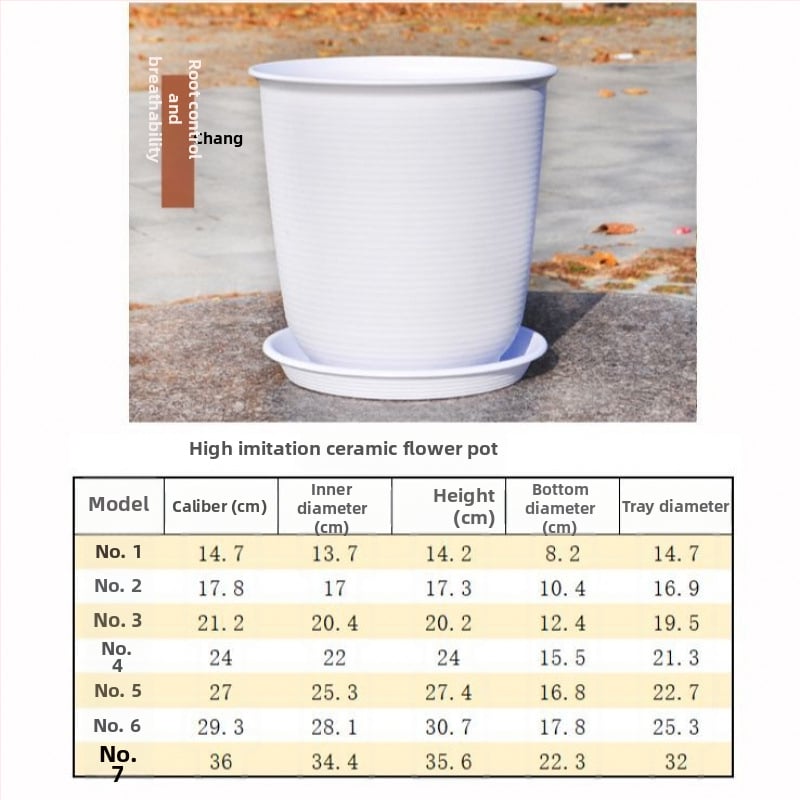 Šaknų kontrolei skirtas gėlių vazonas, kvėpuojanti keramika, pastatomas ant grindų, paprastas stilius