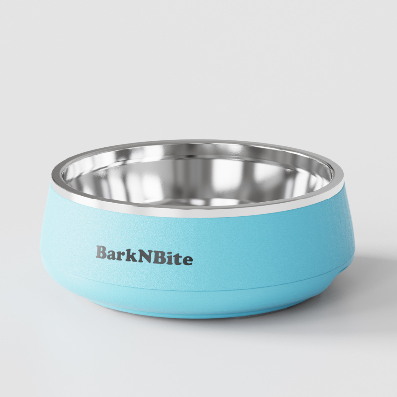 Barknbite macska tál rozsdamentes acélból, csúszásmentes, termékkód BK-2401A/B