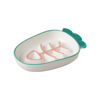 Kaķa keramikas bļoda, manuāla barošana, nav automātiskas barošanas, mājdzīvnieku barība