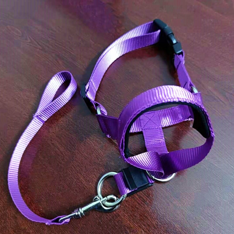 Кучешки музул с антихапване и антипроглъщане, полиестер, за външна употреба