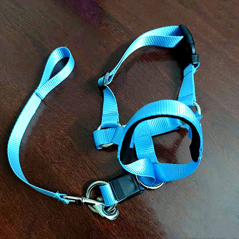 Кучешки музул с антихапване и антипроглъщане, полиестер, за външна употреба