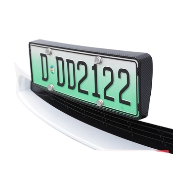 Tesla Model Y un Model 3 numura zīmju rāmis – plastmasas, aizsardzība, saderīgs ar Model Y/Model 3