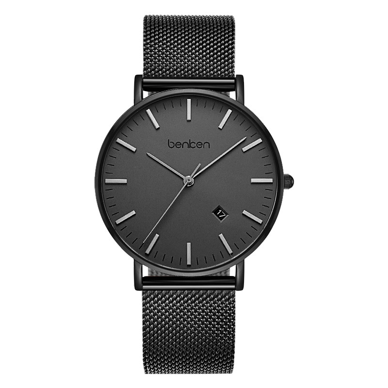 Benken BK7003MQ muški kvarcni sat, ultra-tanki, vodootporan 30M, kalendar, analogni prikaz