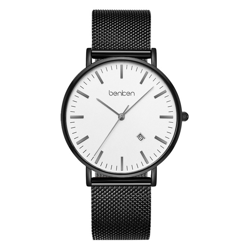 Benken BK7003MQ muški kvarcni sat, ultra-tanki, vodootporan 30M, kalendar, analogni prikaz