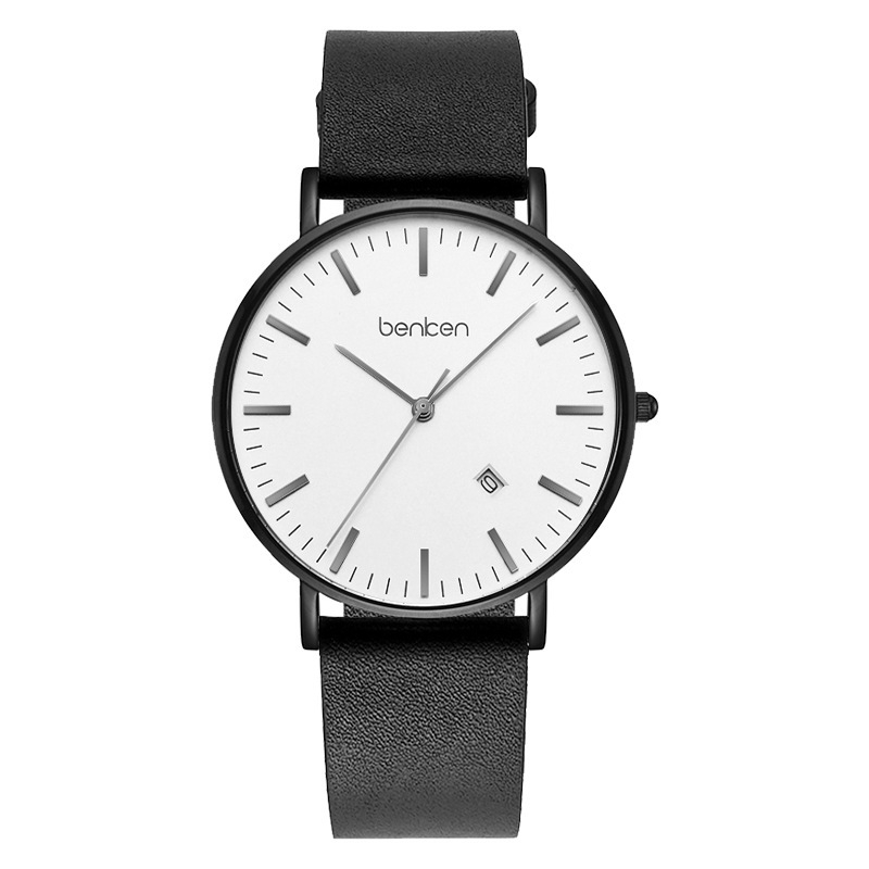 Benken BK7003MQ muški kvarcni sat, ultra-tanki, vodootporan 30M, kalendar, analogni prikaz