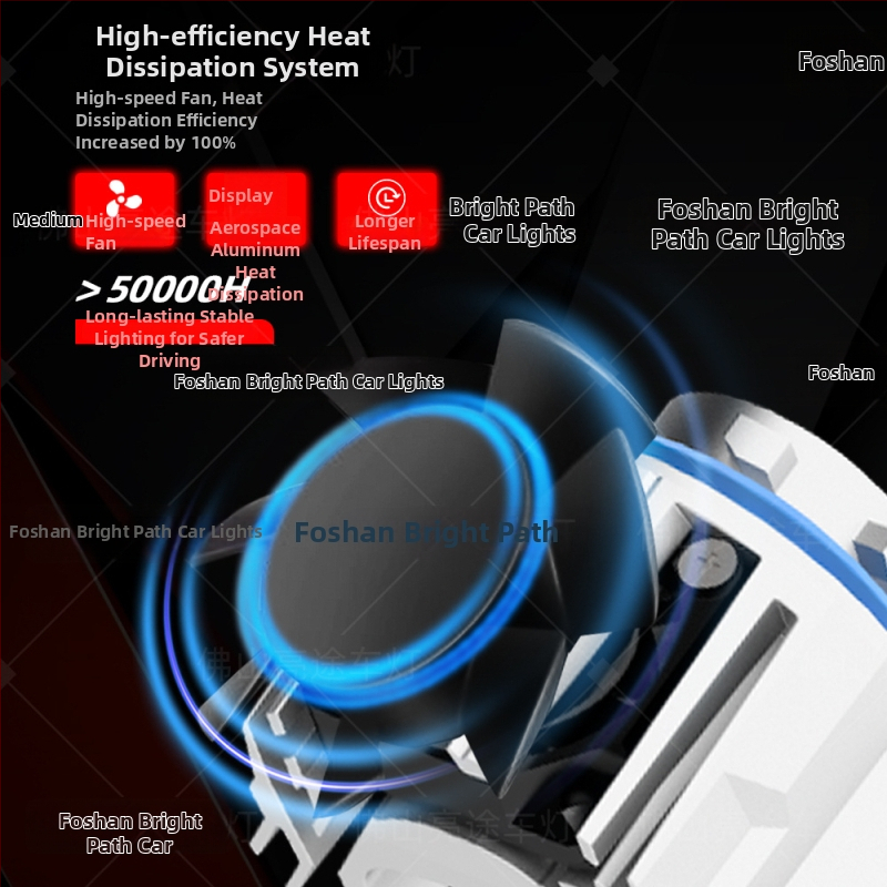 LED predné hmlové svetlá pre Honda Civic/Accord/Prius – model L13, 52W, 13V, kompatibilné s L1B/LW5B