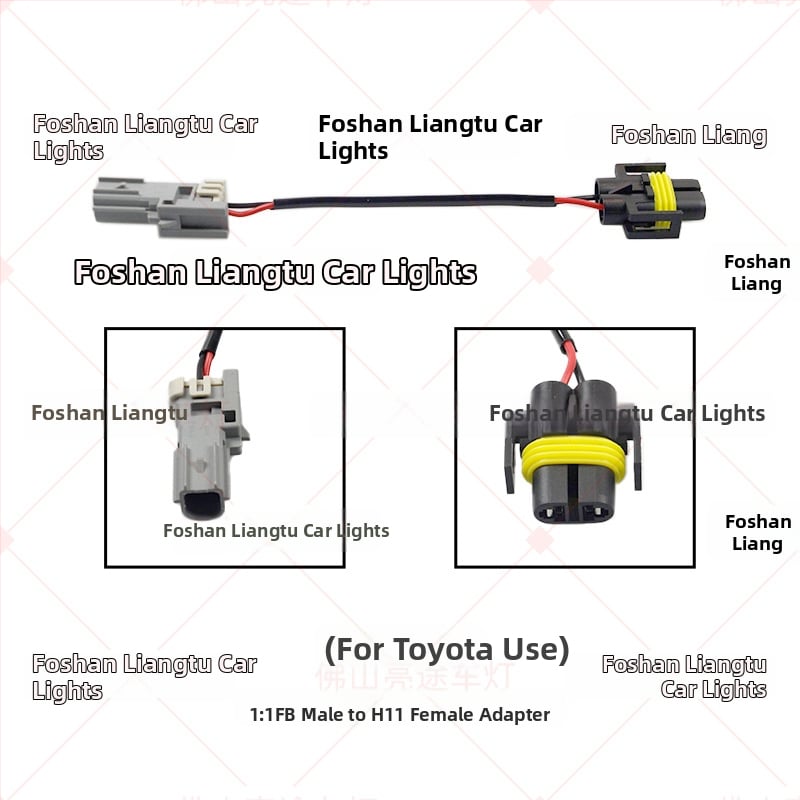 LED priekšējie miglas lukturi Honda Civic/Accord/Prius — modelis L13, 52W, 13V, saderīgi ar L1B/LW5B