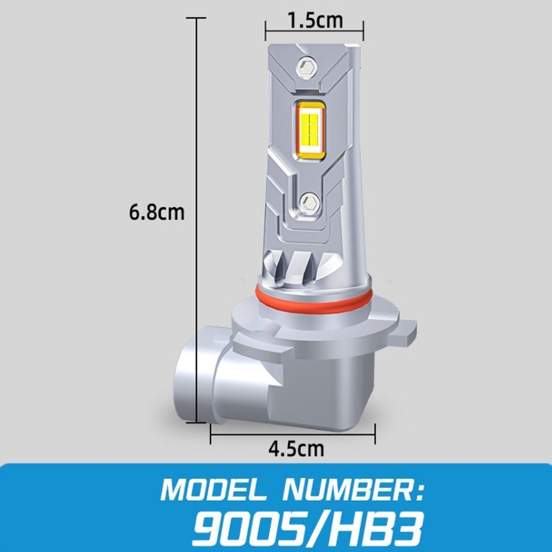D8 LED auto priekšējais lukturis – tieša pieslēgšana, 40W, 12V, 8000lm, IP68