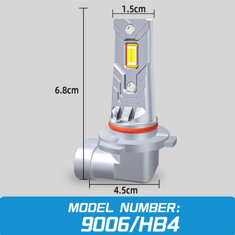 D8 LED auto priekšējais lukturis – tieša pieslēgšana, 40W, 12V, 8000lm, IP68