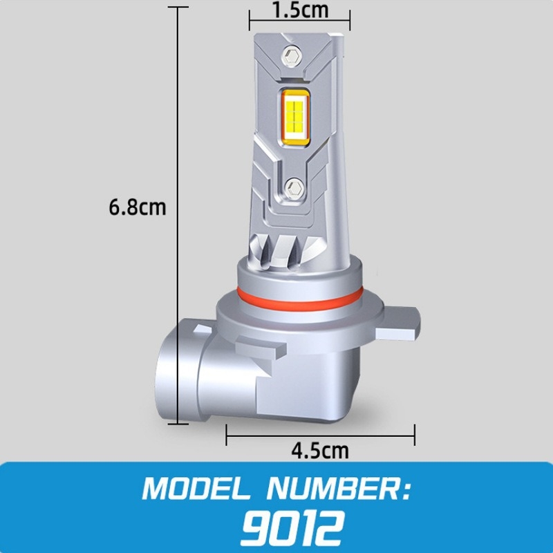 D8 LED auto priekšējais lukturis – tieša pieslēgšana, 40W, 12V, 8000lm, IP68