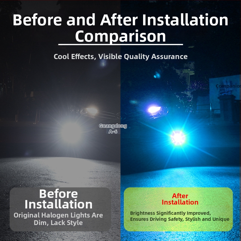 LED hmlové svetlo s laserovou šošovkou, hliníkové telo, pre H11, 12V, 20W, 6500K, LED 3030