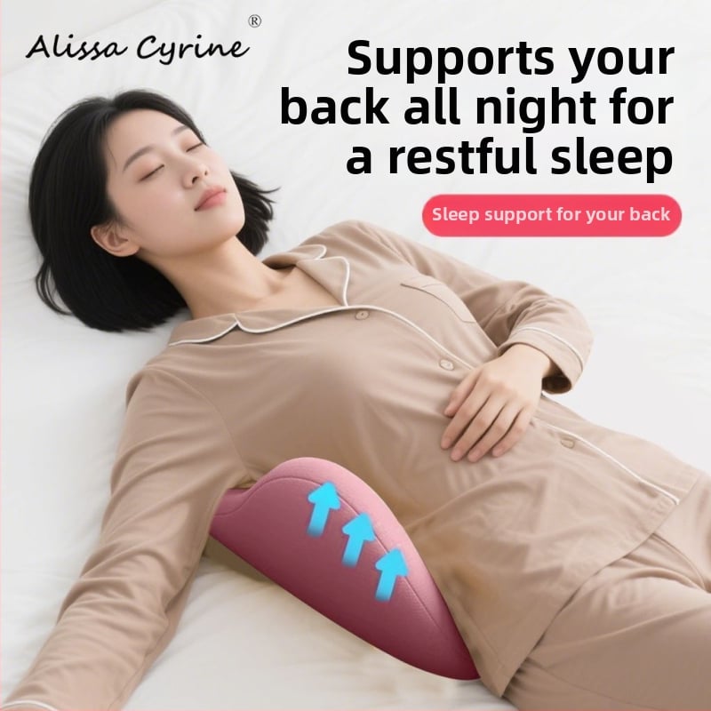 Atmiņas putu jostas spilvens gulēšanai gultā un automašīnā, universāla saderība, minimālistisks dizains, vidēja elpojamība