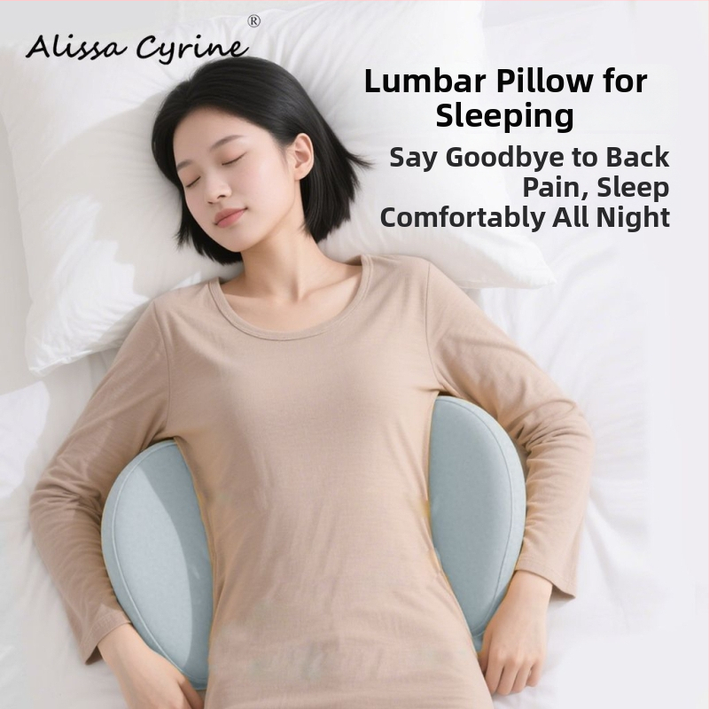 Atmiņas putu jostas spilvens gulēšanai gultā un automašīnā, universāla saderība, minimālistisks dizains, vidēja elpojamība