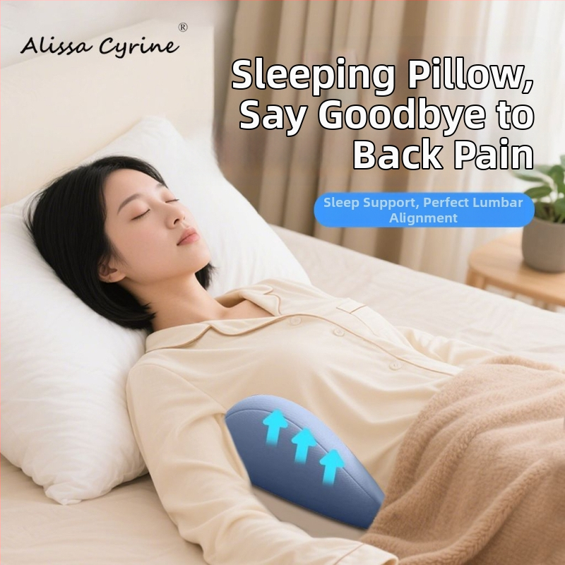 Atmiņas putu jostas spilvens gulēšanai gultā un automašīnā, universāla saderība, minimālistisks dizains, vidēja elpojamība