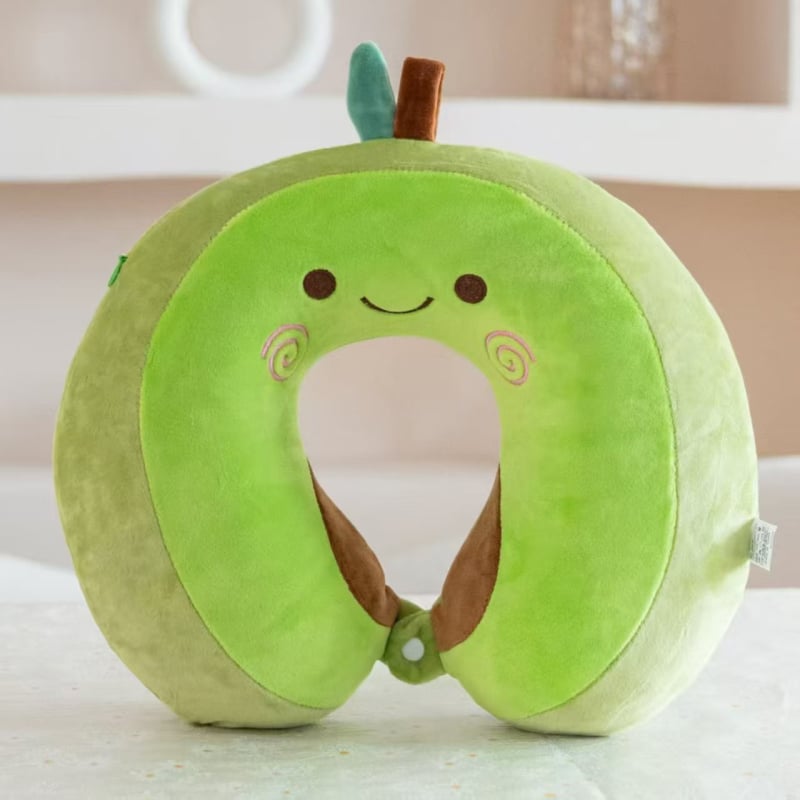 U-formájú nyakpárna memóriahab töltettel, kristály-velúr borítással, a nyak és a nyaki gerinc támogatására, utazásokhoz